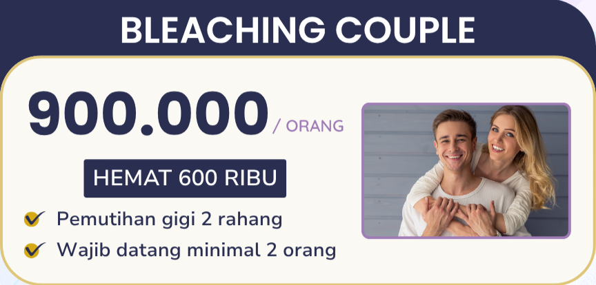 Bleaching Gigi bleaching couple hai gigi banyumanik
